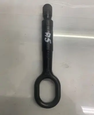Towing hook eye