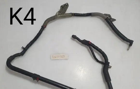 Volkswagen Touareg I Negative earth cable (battery) 7L6971729