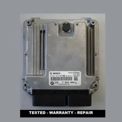 BMW 5 E60 E61 Engine control unit/module ECU 0281015852 7823800
