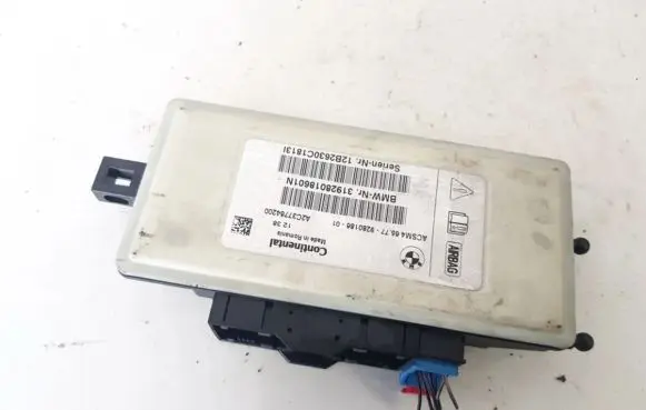 BMW 5 GT F07 Airbag control unit/module 6577928018601 3192801860n