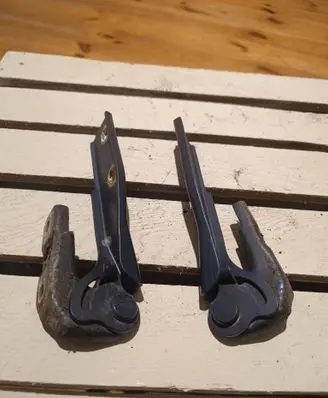 Audi A3 S3 8P Engine bonnet/hood hinges 8P0823302 8P0823301 LZ5C