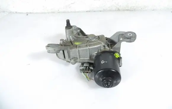 Front wiper linkage and motor