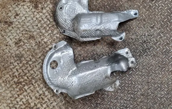 Citroen DS5 Exhaust heat shield 9671706580 9671706680