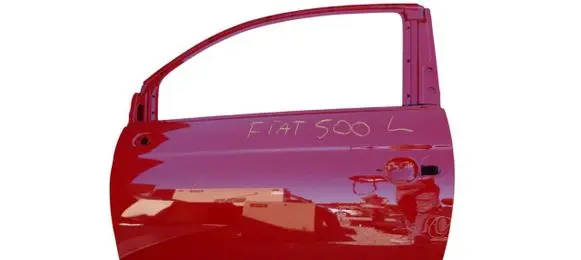 Fiat 500 Front door