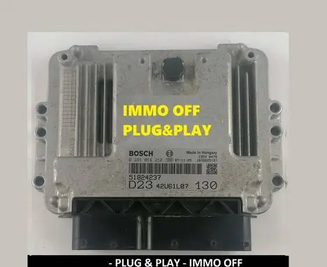 Fiat Ducato Engine control unit/module 51824237 0281014210 42U61L07
