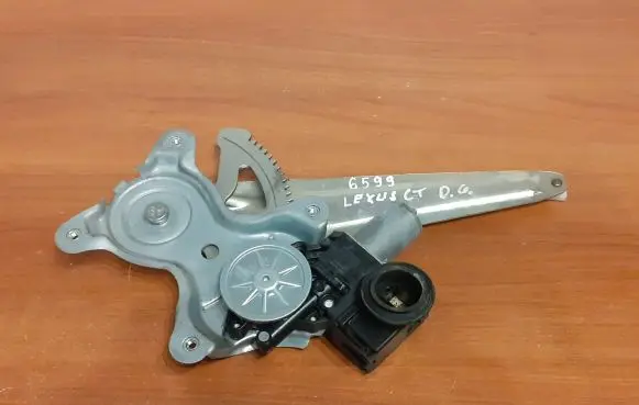 Lexus CT 200H Rear window lifting mechanism without motor 6599 8572060320