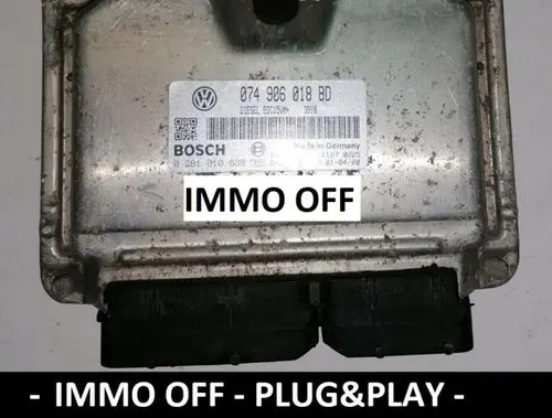 Volkswagen II LT Engine control unit/module 074906018BD 0281010638
