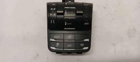 Porsche Cayenne (92A) Suspension ride height/mode switch 7P5927521T 7P5927127CJ