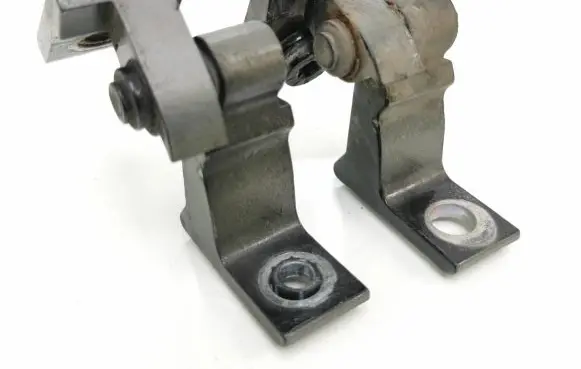 Front door hinge set