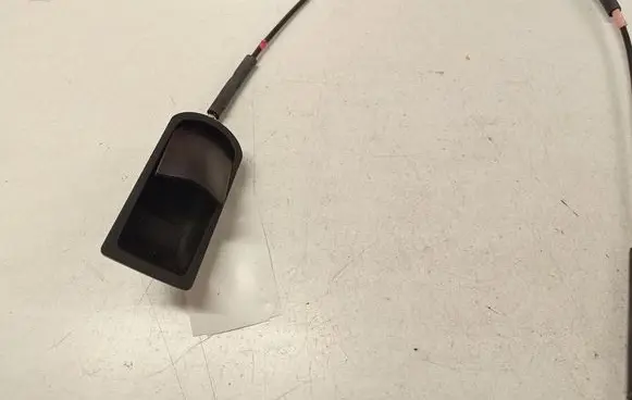 Mazda 6 Seat back rest control lever/handle