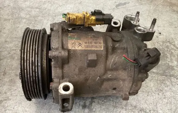 Peugeot 407 Air conditioning (A/C) compressor (pump) 9683055180 00988301061