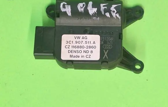 Volkswagen Golf V Air flap motor/actuator 3C1907511A 1512061 CZ1168802860