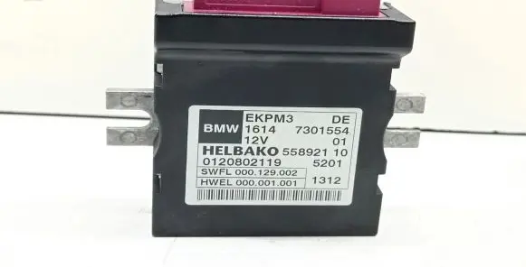 BMW 5 F10 F11 Fuel injection pump control unit/module 7301554 16147301554