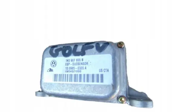 Volkswagen Golf V ESP acceleration yaw rate sensor 1K0907655B