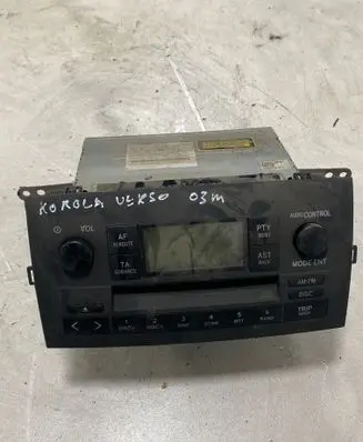 Toyota Corolla Verso E121 Radio/CD/DVD/GPS head unit 8612013060B0 66654