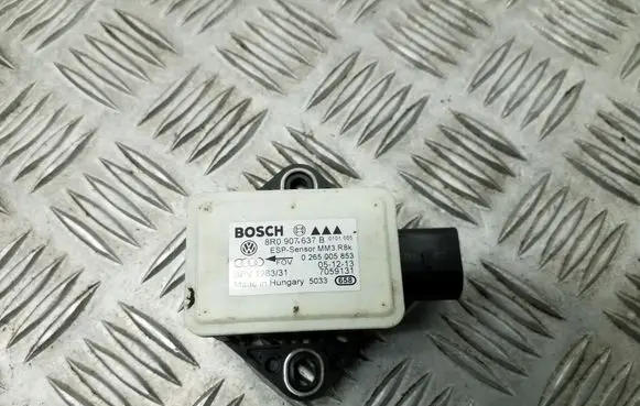 ESP acceleration yaw rate sensor