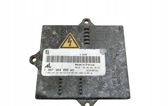 Peugeot 407 Headlight ballast module Xenon 1307329095