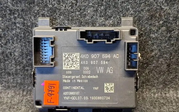 Audi Q5 SQ5 Sunroof control unit/module 4K0907594AC 4K0907594