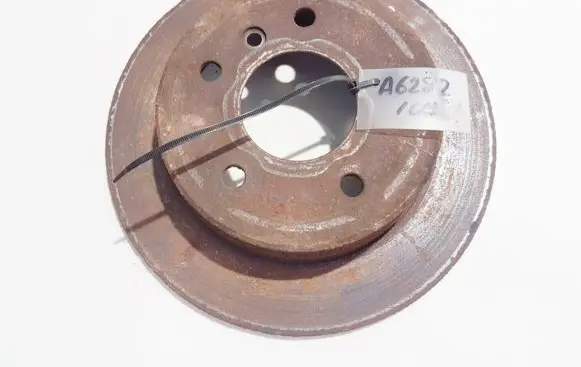Mercedes-Benz A W168 Rear brake disc neventiliuojamas
