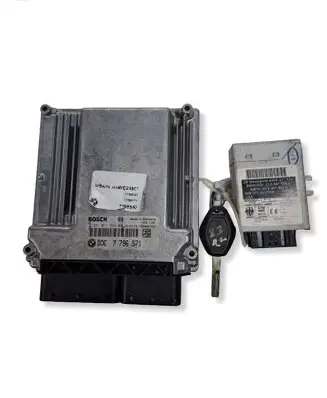 BMW X3 E83 Engine ECU kit and lock set 7796571 613569419869
