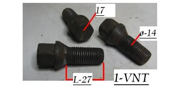 Volkswagen PASSAT B5 Nuts/bolts 