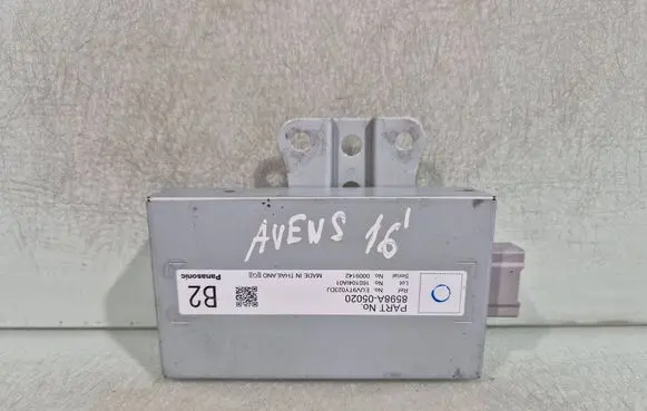 Toyota Avensis T270 Other control units/modules 8598A05020 EUV9TY023DJ 160104LA01