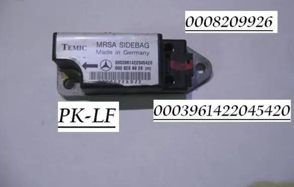 Mercedes-Benz E W210 Airbag deployment crash/impact sensor 0008209926 0003961422045420