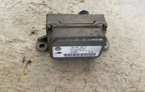 Volkswagen Golf V ESP acceleration yaw rate sensor 1K0907655B U975F08EUJ 10098503194