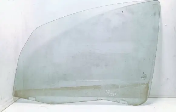 Mitsubishi Colt Front door window glass four-door As2
