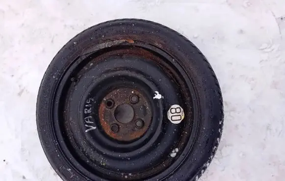 Toyota Yaris R15 spare wheel 