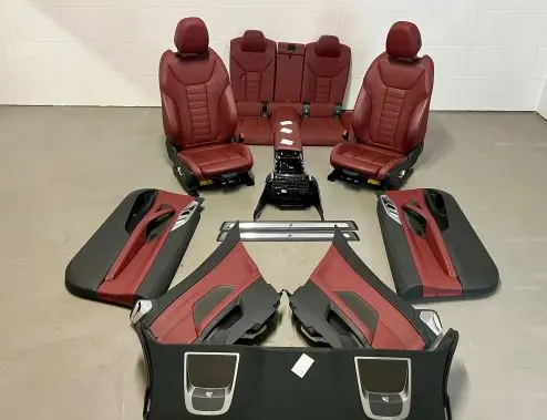 BMW 4 G22 G23 G24 G26 Seat and door cards trim set g22fotele