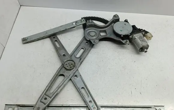 Front door window regulator with motor