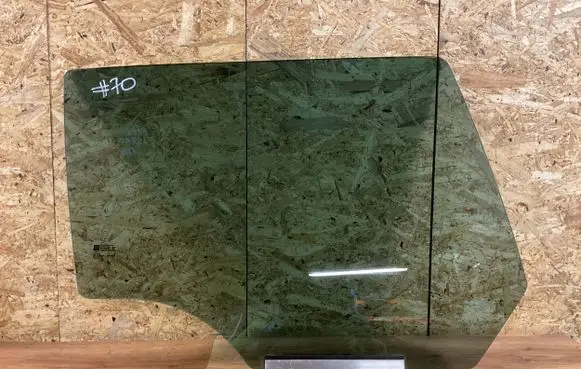 Opel Astra H Rear door window glass 43R001604 AS3M5236DOT682