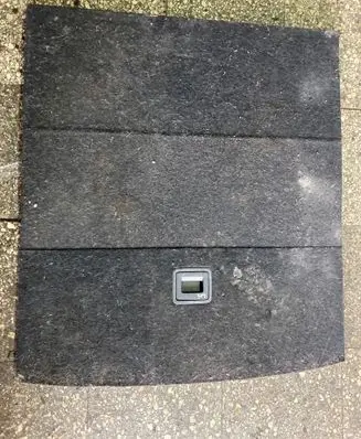 Volkswagen PASSAT B7 Trunk/boot floor carpet liner 3C9863463M