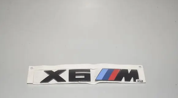 BMW X6M G06 F96 Manufacturers badge/model letters 