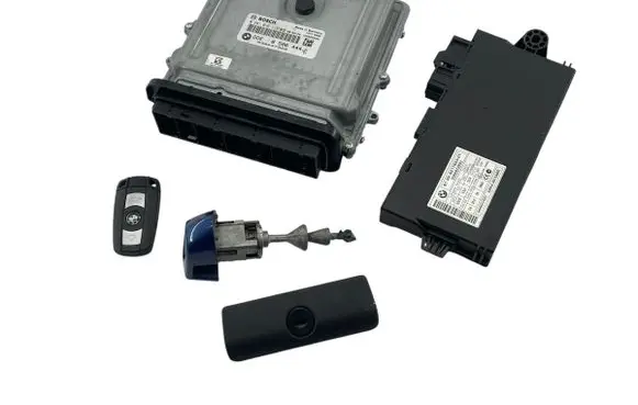 BMW 3 E90 E91 Engine ECU kit and lock set 8506444 0281016119 9217853