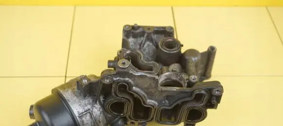 Opel Corsa E Oil filter mounting bracket 55256614 B13DTE