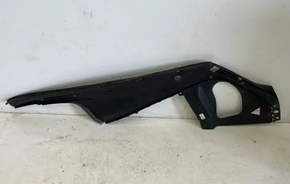 Engine bonnet/hood lock trim molding