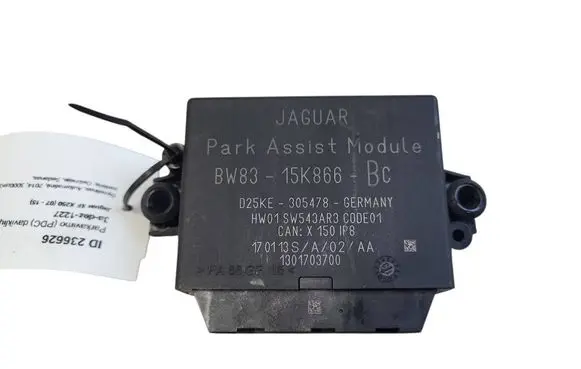 Jaguar XF X250 Parking PDC control unit/module BW8315K866BC D25KE305478 1301703700