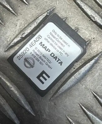 Nissan Qashqai Navigation maps CD/DVD 8618006501