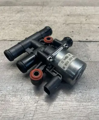 Coolant heater control valve