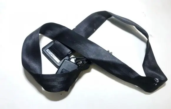 Audi A3 S3 8L Middle seatbelt (rear) 191857837