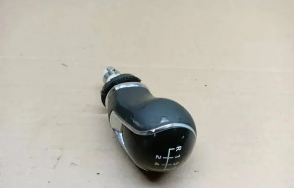 Gear lever shifter trim leather/knob