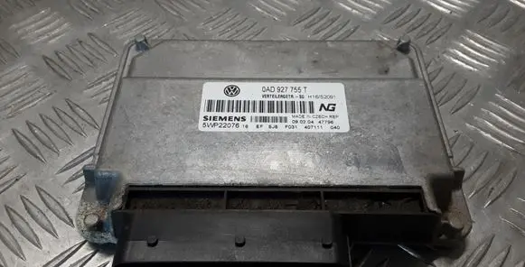 Volkswagen Touareg I Gearbox control unit/module 0AD927755T 5WP22076