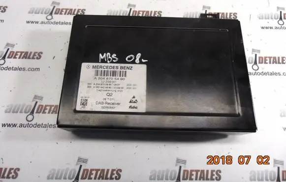 Mercedes-Benz S W221 Other control units/modules A2048705490