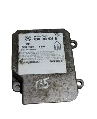 Volkswagen PASSAT B5 Airbag control unit/module 6Q0909605B