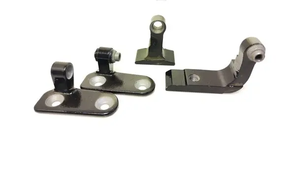 Front door hinge set