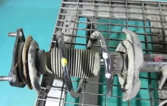 Front coil spring