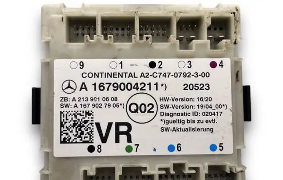 Mercedes-Benz GLS X167 Central body control module S3301 A1679004211