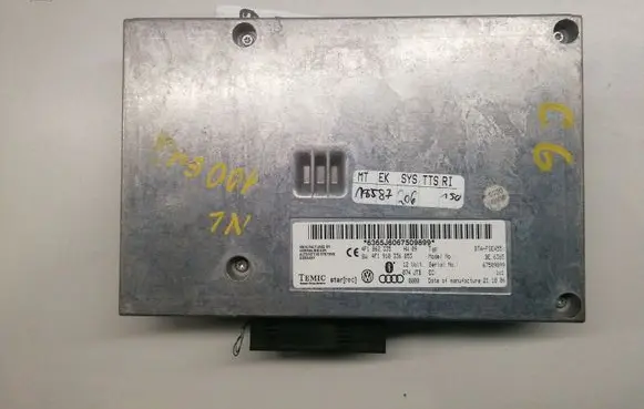 Audi A6 S6 C6 4F Bluetooth control unit module 4F1862335 4F1910336